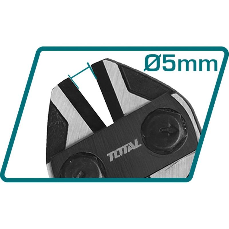 TOTAL KLEŠTĚ ŠTÍPACÍ PÁKOVÉ, INDUSTRIAL, 300MM/12", CRV, THT113126 - PÁKOVÉ KLEŠTĚ - RUČNÍ NÁŘADÍ