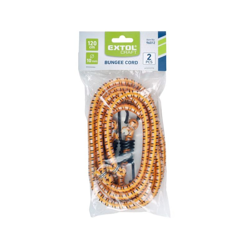 EXTOL CRAFT GUMY UPÍNACÍ, BALENÍ 2KS, 120CM X O 10MM, 96012 - UPÍNACÍ PÁSY (KURTNY) A GUMY - DÍLNA A GARÁŽ