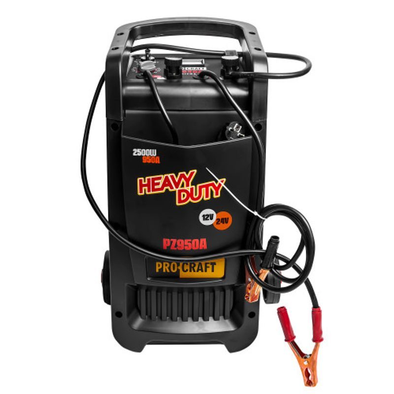 NABÍJEČKA AUTOBATERIÍ SE STARTOVACÍM ZDROJEM PROCRAFT PZ950A | PZ950A PROCRAFT - AUTO-POTŘEBY - DÍLNA A GARÁŽ