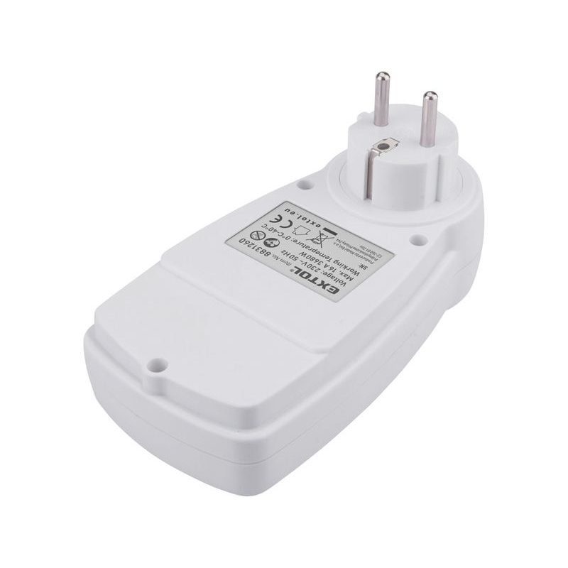 EXTOL PREMIUM MĚŘIČ SPOTŘEBY EL. ENERGIE - WATTMETR, KW, KWH, V, A, HZ, 8831260 - ELEKTRO - DŮM A DOMÁCNOST, ELEKTRO..