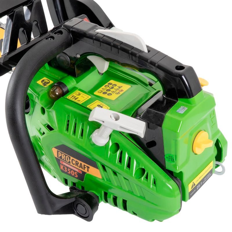 BENZÍNOVÁ ŘETĚZOVÁ PILA PROCRAFT K350S | K350S PROCRAFT - MOTOROVÉ (BENZÍNOVÉ) ŘETĚZOVÉ PILY - ZAHRADA