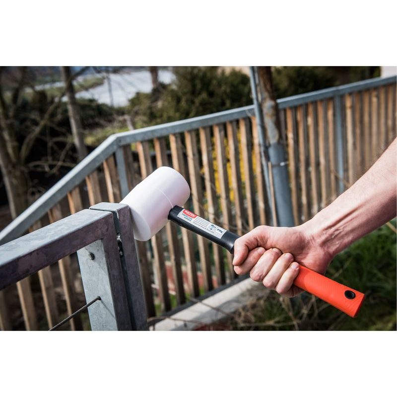 EXTOL PREMIUM PALIČKA PRYŽOVÁ BÍLÁ, PRŮMĚR 80MM, 8811115 - GUMOVÉ PALICE - RUČNÍ NÁŘADÍ