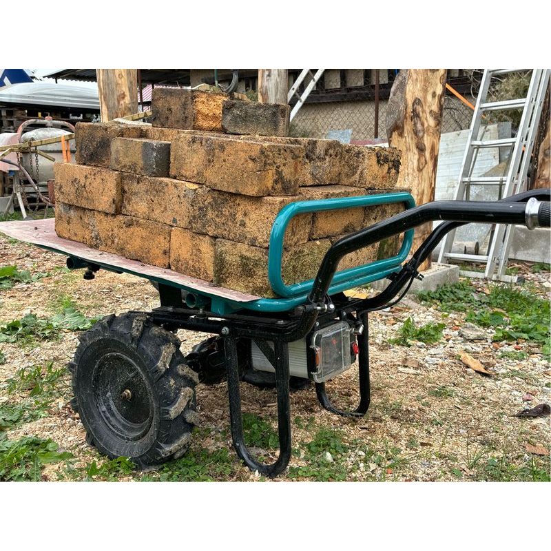 EXTOL INDUSTRIAL KOLEČKO DVOUKOLÁK S PŘEVODOVKOU AKU, 260KG, 100L, 40V LI-ION, 6AH, 8791590 - AKU KOLEČKA, MOTÚČKA - STAVEBNÍ TECHNIKA