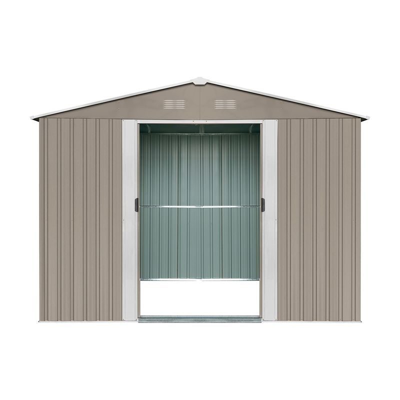 RIWALL PRO RMSA 12X10 BROWN ZAHRADNÍ DOMEK KOVOVÝ 3 X 3,7 M SE SEDLOVOU STŘECHOU HNĚDÝ - ZAHRADNÍ DOMKY - DŮM A DOMÁCNOST, ELEKTRO..