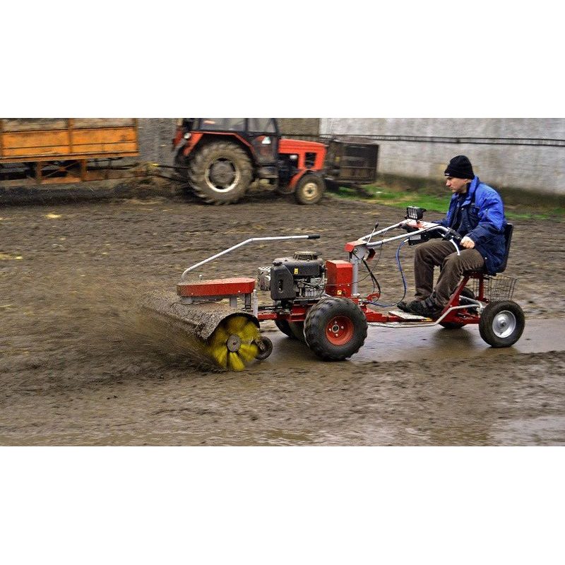 POHONNÁ JEDNOTKA PANTER FD3-500 S VÁLCOVÝM ZAMETACÍM KARTÁČEM SB110 - PARTNER - SESTAVY - ZAHRADA