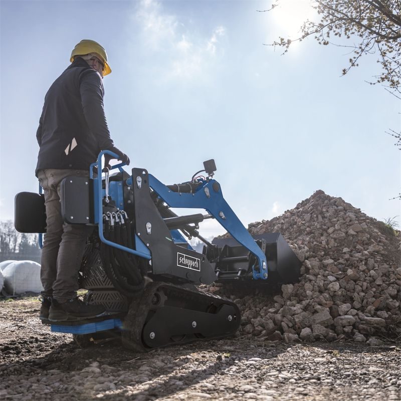 SCHEPPACH MKL 730 - PÁSOVÝ SMYKOVÝ NAKLADAČ - NAKLADAČE, MINIBAGRY - STAVEBNÍ TECHNIKA