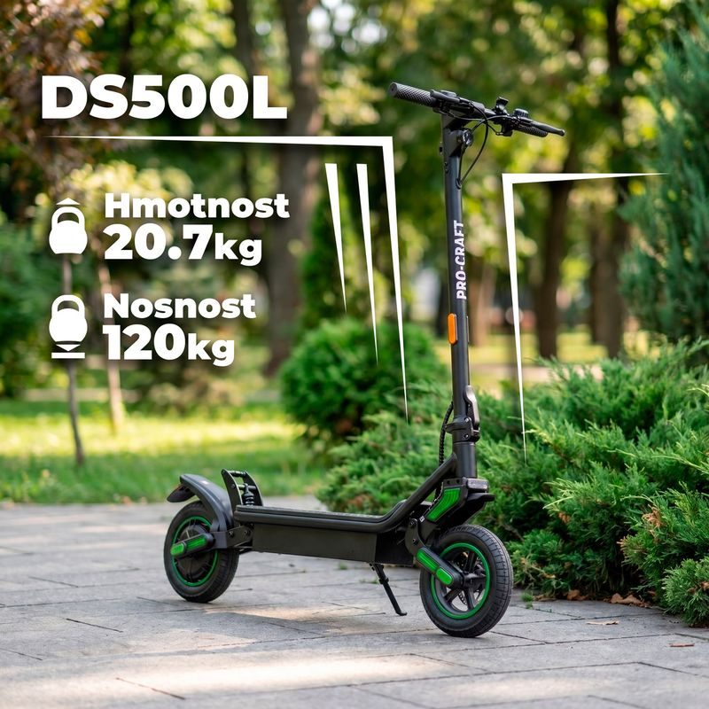 ELEKTROKOLOBĚŽKA PROCRAFT DS500L | DS500L PROCRAFT - ELEKTROKOLOBĚŽKY - DŮM A DOMÁCNOST, ELEKTRO..