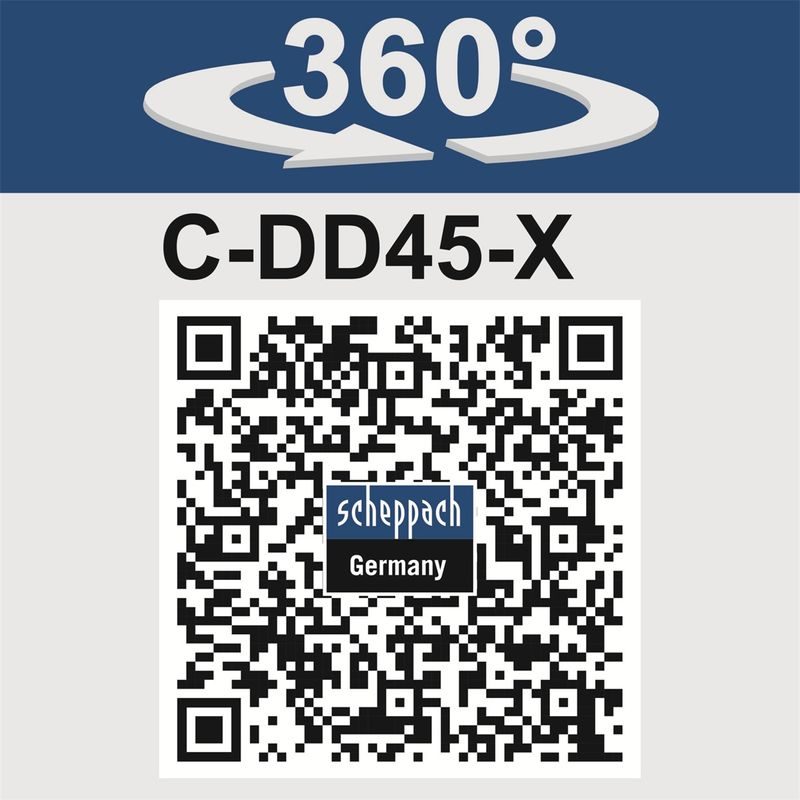 SCHEPPACH C-DD45-X 20 V IXES AKU VRTACÍ ŠROUBOVÁK (BEZ BATERIE A NABÍJEČKY) - BEZ AKU - AKU NÁŘADÍ