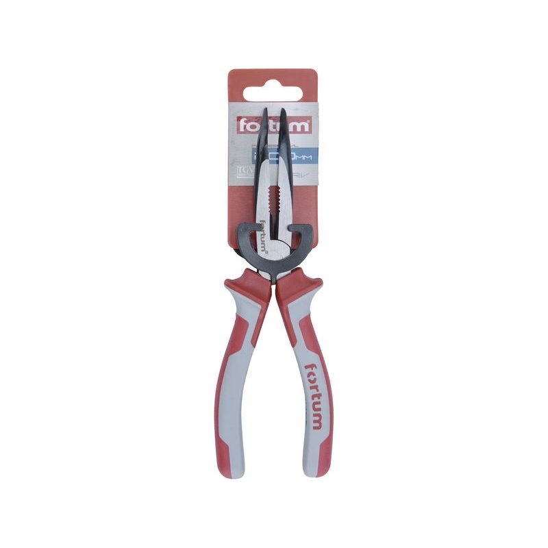 FORTUM KLEŠTĚ PŮLKULATÉ ZAHNUTÉ, 200MM, 61CRV5, 4770323 - PŮLKULATÉ A KULATÉ KLEŠTĚ - RUČNÍ NÁŘADÍ