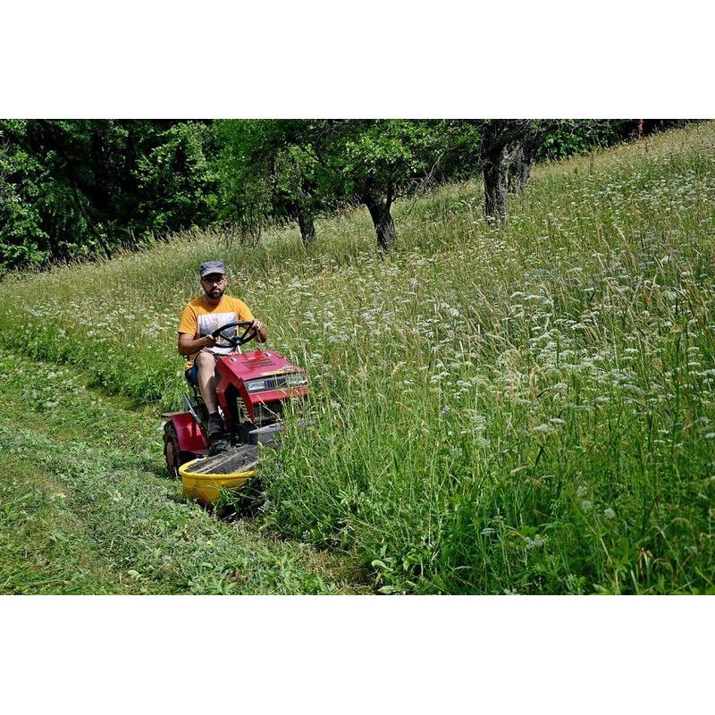 POHONNÁ JEDNOTKA PANTER FD5 S DVOUBUBNOVOU SEKAČKOU RZS121 - DAKR - PANTER SYSTÉM - ZAHRADA