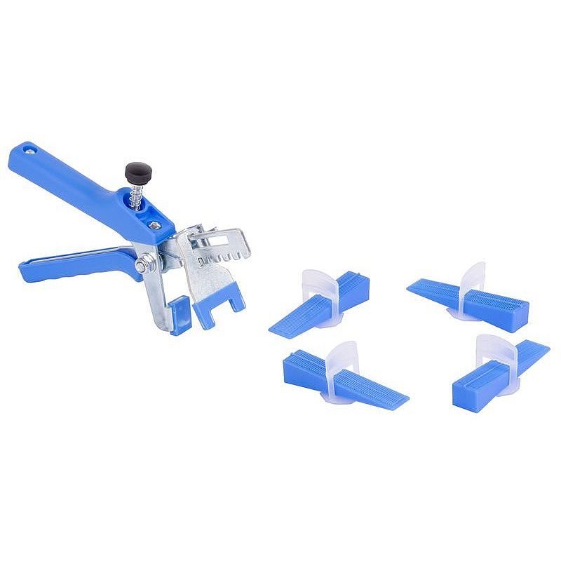 NIVELAČNÍ SADA 1MM LS511 STARTERKIT, 100MEZERNÍKŮ + 100KLÍNKŮ + KLEŠTĚ - ŘEZAČKY OBKLADŮ A DLAŽBY + PŘÍSLUŠENSTVÍ - STAVEBNÍ TECHNIKA