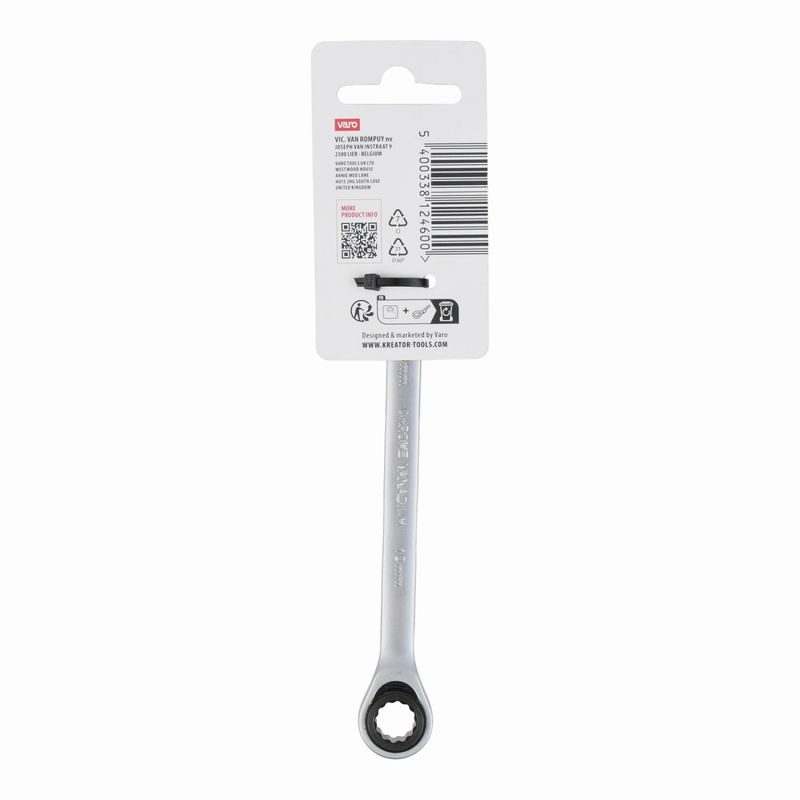 KREATOR KRTH30503 OBOUSTRANNÝ KLÍČ OČKO-RÁČNA/OTEVŘENÝ 10 MM - KLÍČE OČKO-RÁČNA/OTEVŘENÝ - RUČNÍ NÁŘADÍ