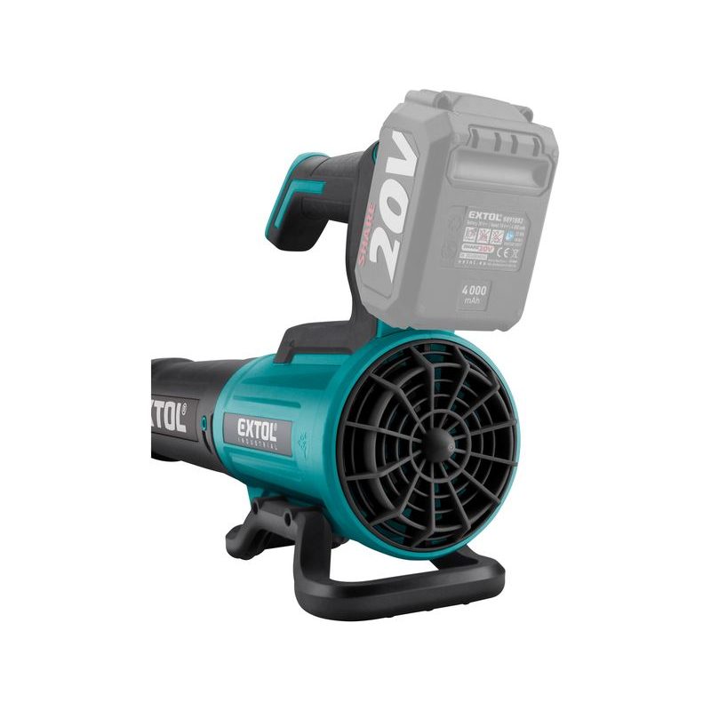 EXTOL INDUSTRIAL FUKAR AKU SHARE20V, BRUSHLESS, BEZ BATERIE A NABÍJEČKY, 8791907 - AKU VYSAVAČ LISTÍ - ZAHRADA