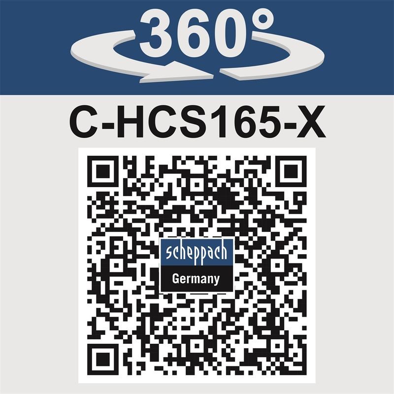 SCHEPPACH C-HCS165-X AKU 20 V IXES OKRUŽNÍ PILA (BEZ BATERIE A NABÍJEČKY) - PILY DO 165MM - AKU NÁŘADÍ