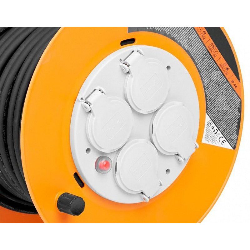 BUBEN VENKOVNÍ IP44 4Z, 20M 3X1,5 MM2 - PRODLUŽOVACÍ KABELY - PŘÍSLUŠENSTVÍ