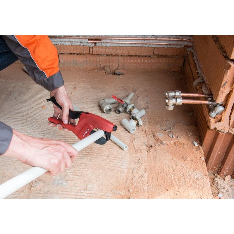 FORTUM NŮŽKY NA PLASTOVÉ TRUBKY, O 0-64MM, TROJÚHEL. BŘIT, 4775016 - NŮŽKY NA PLASTOVÉ TRUBKY (PPR) - RUČNÍ NÁŘADÍ