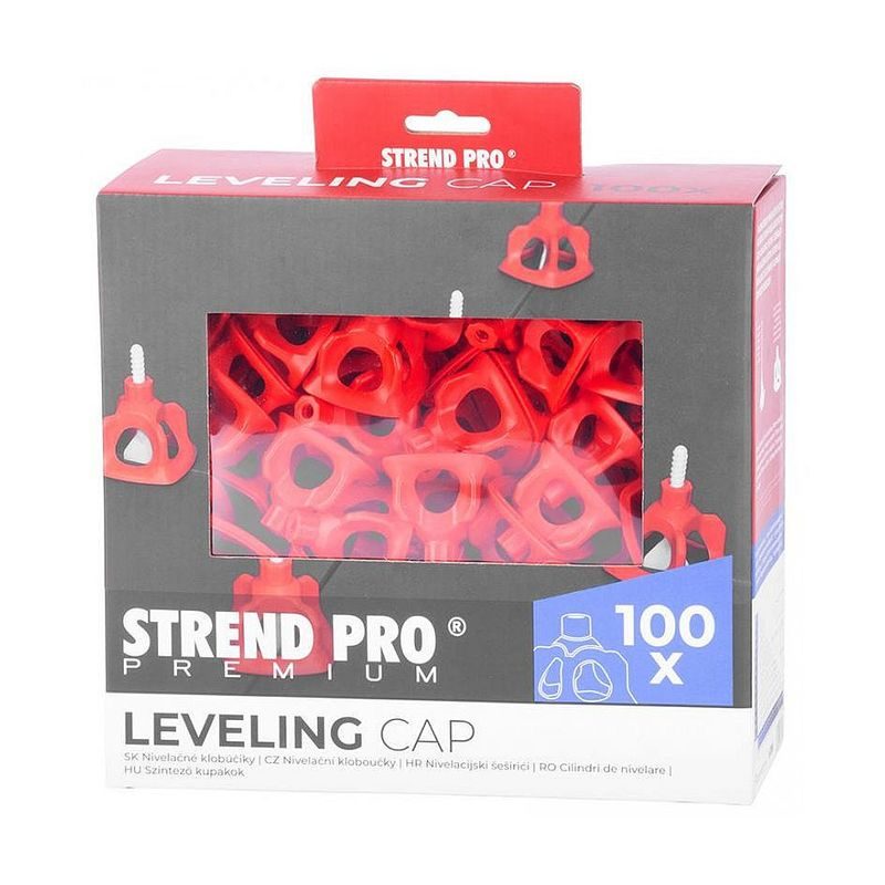 NIVELAČNÍ KLOBOUČEK LC122, 100KS - OBKLÁDÁNÍ - DŮM A DOMÁCNOST, ELEKTRO..