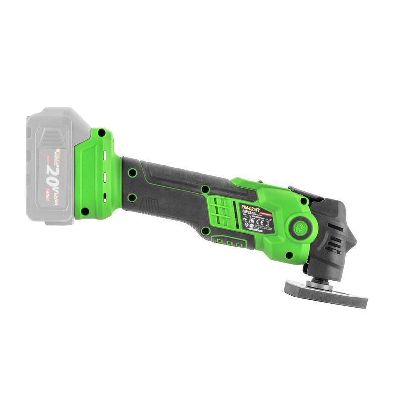 AKU MULTIFUNKČNÍ OSCILAČNÍ BRUSKA PMT22BB PROCRAFT (BEZ BATERIE A NABÍJEČKY) | PMT22BB PROCRAFT - AKU MULTIFUNKČNÍ BRUSKY (MULTITOOL) - AKU NÁŘADÍ