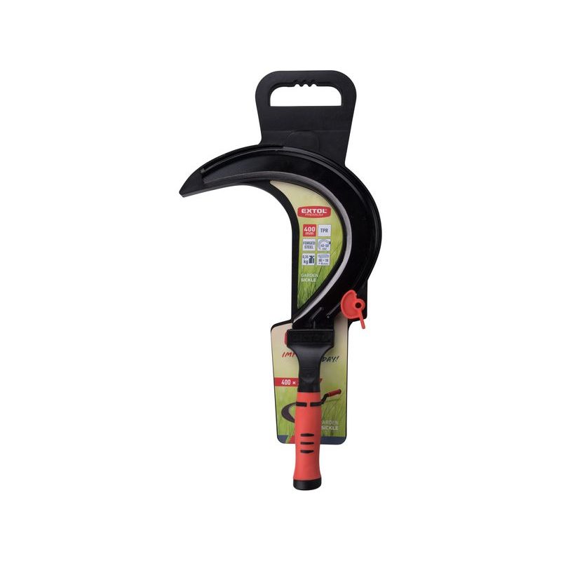 EXTOL PREMIUM SRP NA TRÁVU S PLAST. RUKOJETÍ, DÉLKA 40CM (PRO PRAVÁKY), 8877100 - NŮŽKY NA TRÁVU - ZAHRADA