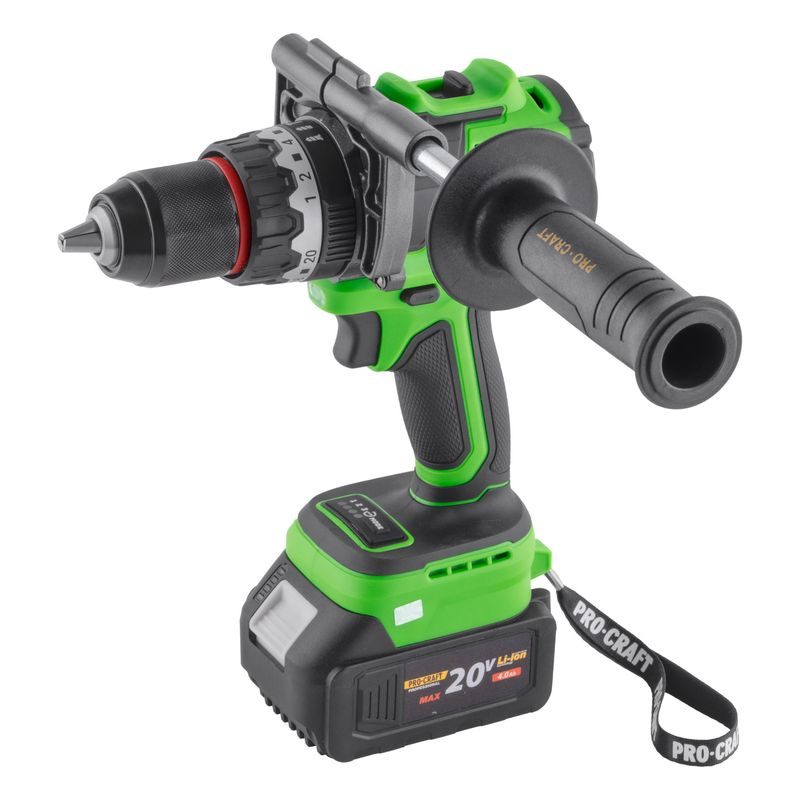 AKU ŠROUBOVÁK PROCRAFT PA18PROBL-1B-C | PA18PROBL-1B-C PROCRAFT - AKU ŠROUBOVÁK 18V - 20V - AKU NÁŘADÍ