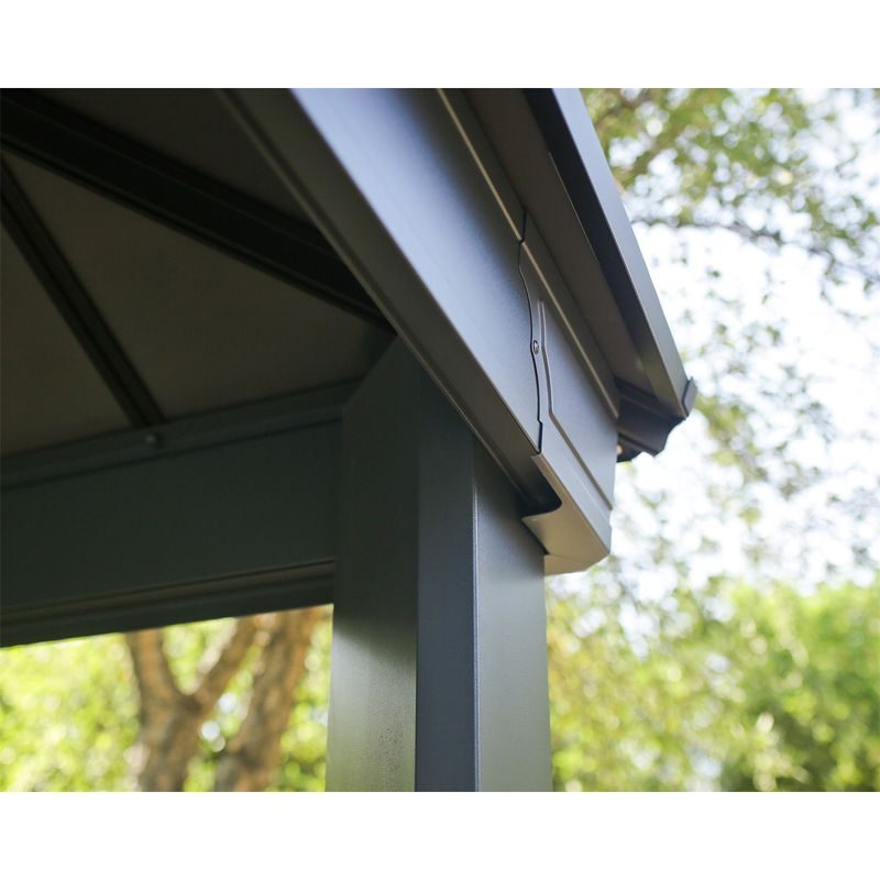 PALRAM - CANOPIA DALLAS 14X16 LUXUSNÍ ZAHRADNÍ HLINÍKOVÝ ALTÁN - ZAHRADNÍ STANY - ALTÁN - ZAHRADA