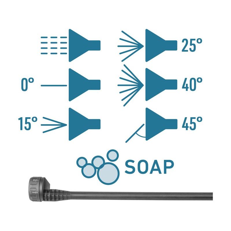 EXTOL PREMIUM ČISTIČ TLAKOVÝ AKU SHARE20V, 20V LI-ION, 2000MAH, 8891858 - AKU VYSOKOTLAKÝ ČISTIČ - VAPKA - AKU NÁŘADÍ