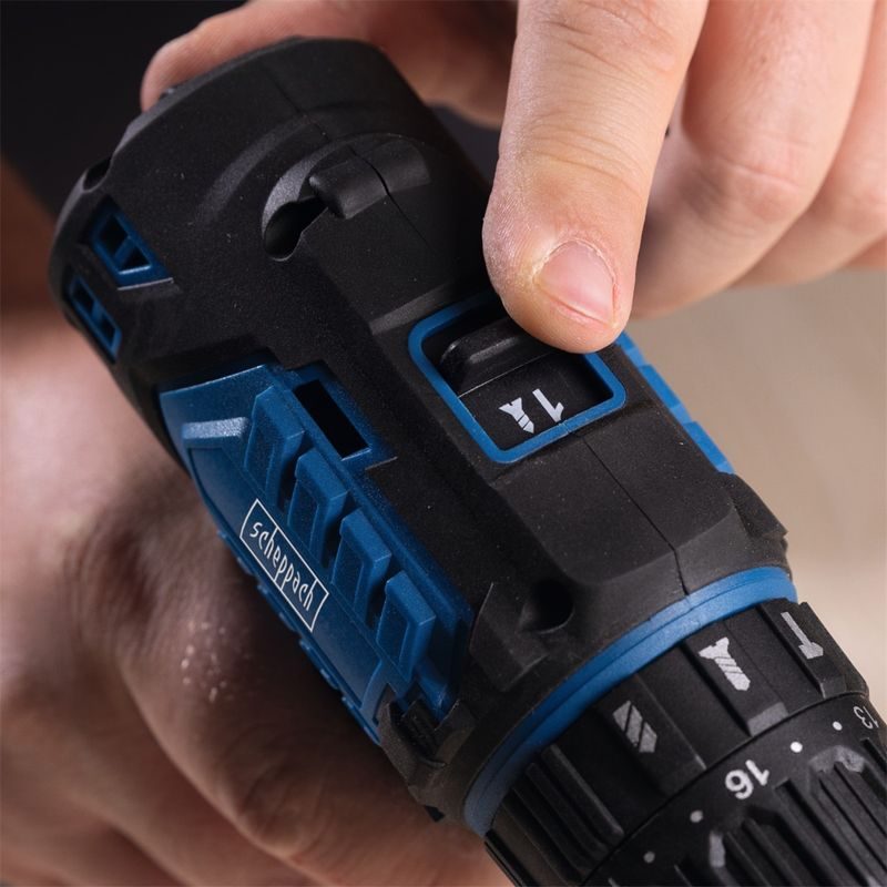 SCHEPPACH BC-CD60-X-SET S 20 V IXES AKU PŘÍKLEPOVÝ VRTACÍ ŠROUBOVÁK + 2AH BATERIE + NABÍJEČKA 2,4 A - PŘÍKLEPOVÝ ŠROUBOVÁK 18V - 20V - AKU NÁŘADÍ