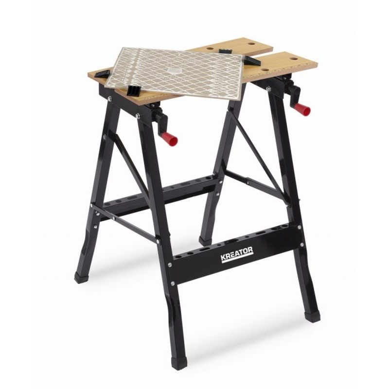 KREATOR KRT672001 UNIVERZÁLNÍ PRACOVNÍ STŮL - MONTÁŽNÍ STOLKY - DÍLNA A GARÁŽ