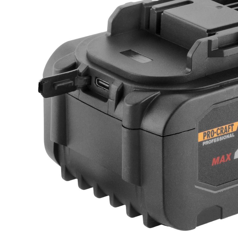 BATERIE AKUMULÁTOROVÁ PROCRAFT 20/8C | 20/8C PROCRAFT (VYBAVENA USB-C PORTEM 45W ) - PŘÍSLUŠENSTVÍ PROCRAFT - NÁHRADNÍ DÍLY