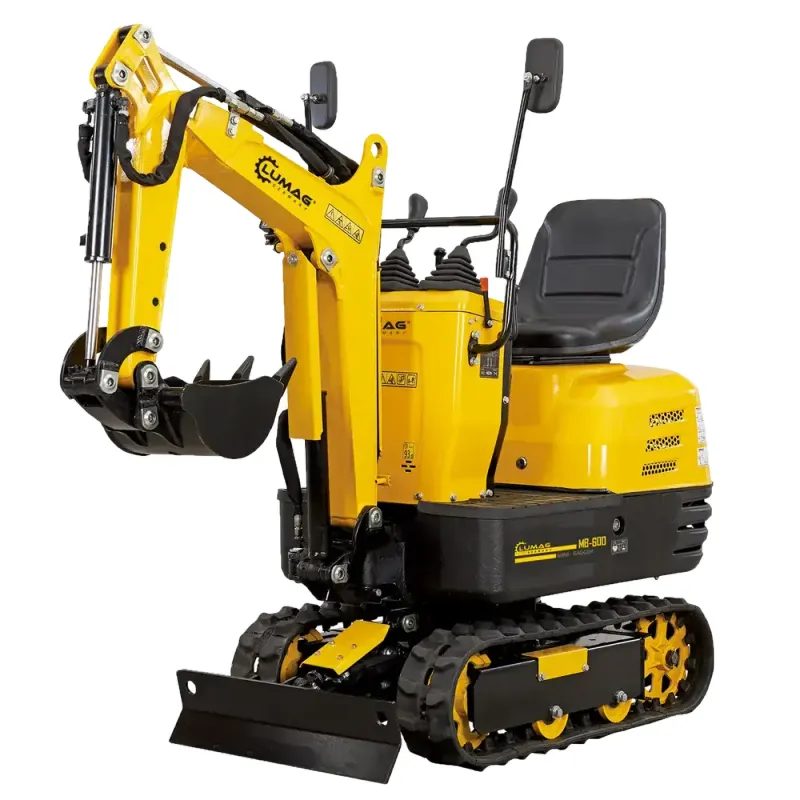 MINIBAGR LUMAG MB-600 - NAKLADAČE, MINIBAGRY - STAVEBNÍ TECHNIKA