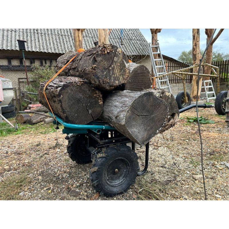 EXTOL INDUSTRIAL KOLEČKO DVOUKOLÁK S PŘEVODOVKOU AKU, 260KG, 100L, 40V LI-ION, 6AH, 8791590 - AKU KOLEČKA, MOTÚČKA - STAVEBNÍ TECHNIKA