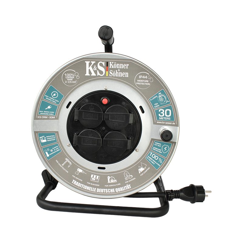 KÖNNER & SÖHNEN CZ KÖNNER & SÖHNEN PRODLUŽOVACÍ KABEL KS CRM-30M - PRODLUŽOVACÍ KABELY - PŘÍSLUŠENSTVÍ