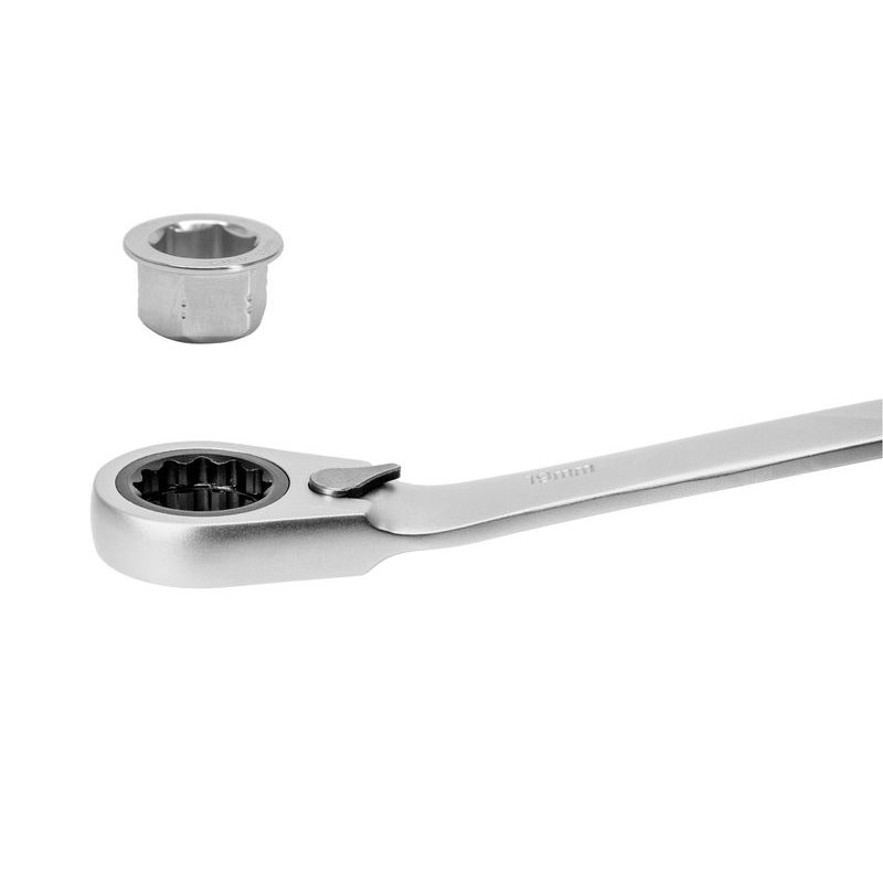 EXTOL PREMIUM KLÍČ RÁČNOVÝ TVAROVANÝ A VLOŽKY, SADA 11KS, 8-19MM, CRV, 8816101 - RÁČNOVÉ KLÍČE - RUČNÍ NÁŘADÍ