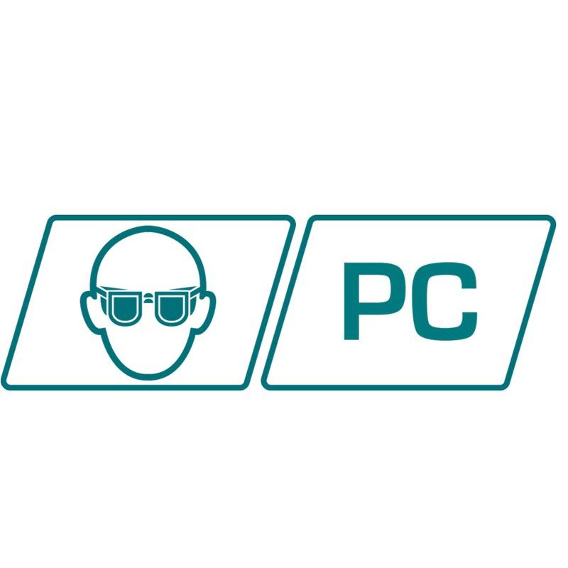 TOTAL BRÝLE OCHRANNÉ, ČIRÉ, TSP304 - BRÝLE A ŠTÍTY - PŘÍSLUŠENSTVÍ