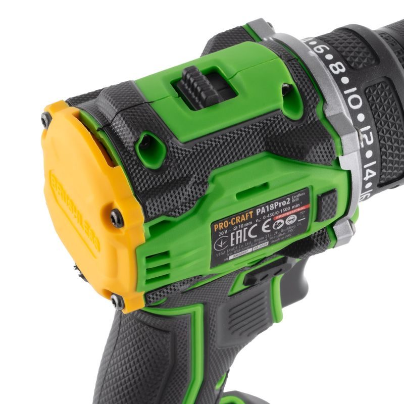 AKU ŠROUBOVÁK PROCRAFT PA18PRO2 | PA18PRO2-1B-C PROCRAFT - AKU ŠROUBOVÁK 18V - 20V - AKU NÁŘADÍ