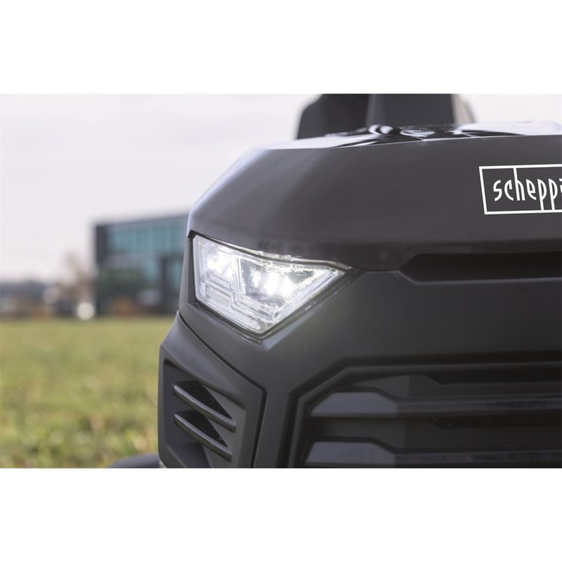 SCHEPPACH TMR 452-98H-SD TRAVNÍ TRAKTOR 98 CM S BOČNÍM VÝHOZEM A HYDROSTATICKOU PŘEVODOVKOU - TRAKTORY S BOČNÍM VÝHOZEM - MULČOVAČE - ZAHRADA