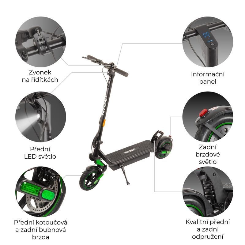 ELEKTROKOLOBĚŽKA PROCRAFT DS500L | DS500L PROCRAFT - ELEKTROKOLOBĚŽKY - DŮM A DOMÁCNOST, ELEKTRO..