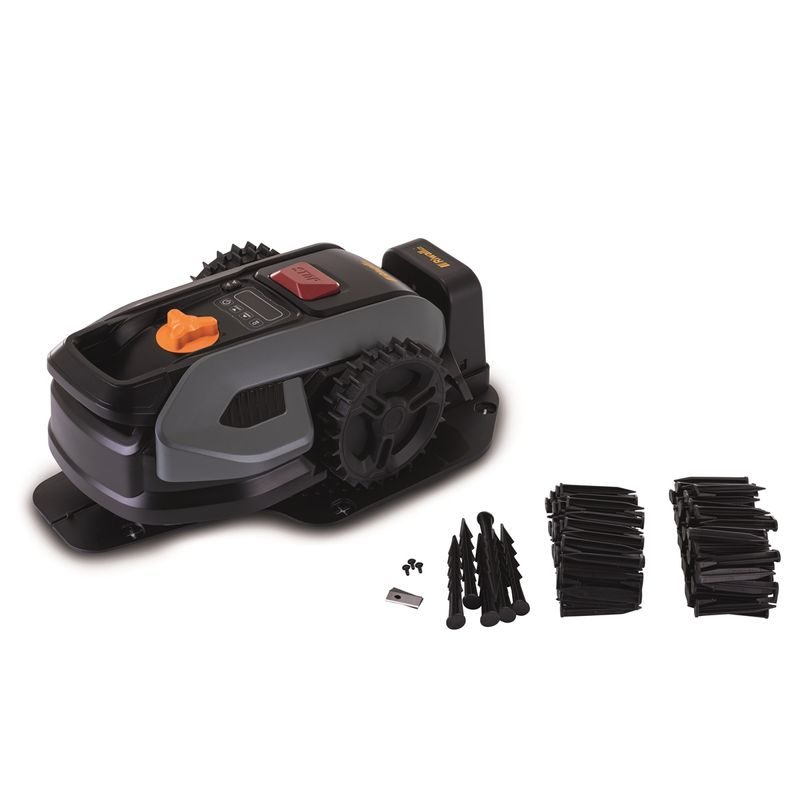 RIWALL PRO RRM 500 APP ROBOTICKÁ AKUMULÁTOROVÁ SEKAČKA 500 M2 S MOŽNOSTÍ OVLÁDÁNÍ PŘES WIFI NEBO BLUETOOTH - ROBOTICKÉ SEKAČKY - ZAHRADA