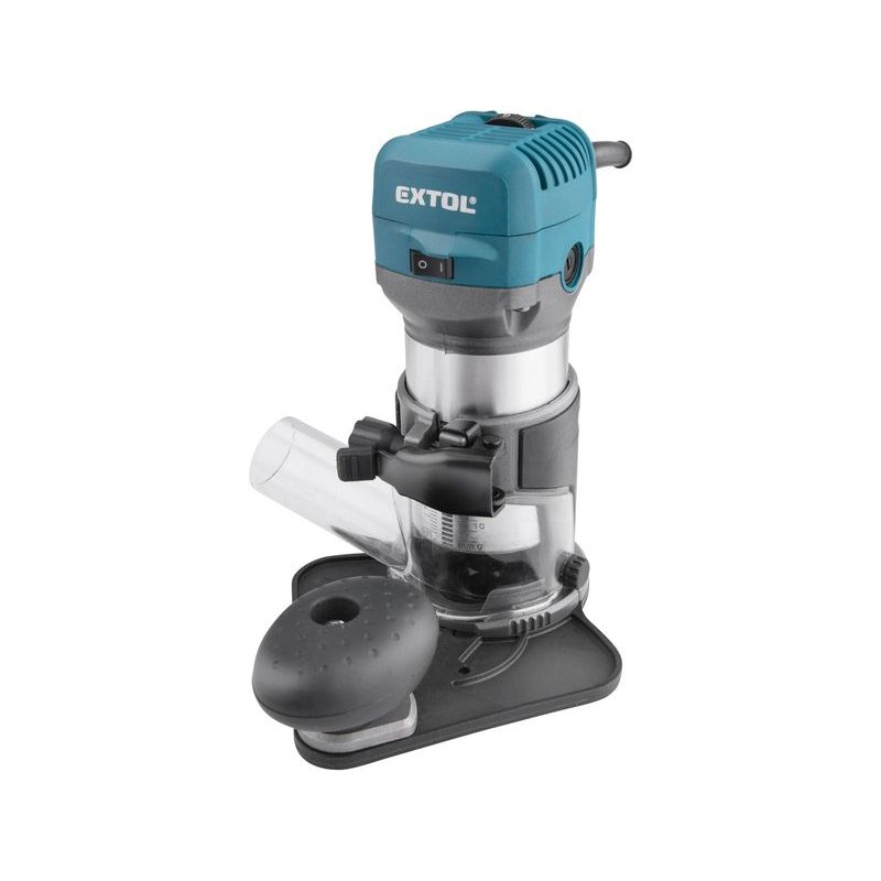 EXTOL INDUSTRIAL FRÉZKA MULTIFUNKČNÍ, 710W, KONSTANTNÍ SÍLA A OTÁČKY, POZVOLNÝ START, 8793302 - HORNÍ FRÉZKY - ELEKTRICKÉ NÁŘADÍ