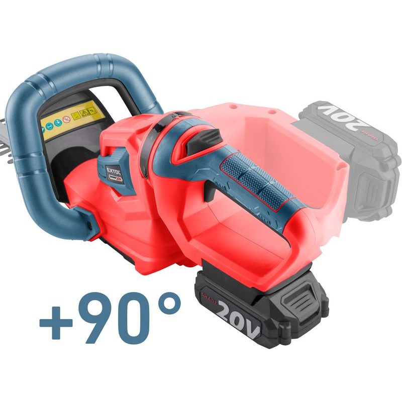 EXTOL PREMIUM NŮŽKY NA ŽIVÉ PLOTY AKU, SHARE20V, 2AH, 8891932 - AKUMULÁTOROVÝ PLOTOSTŘIH - ZAHRADA