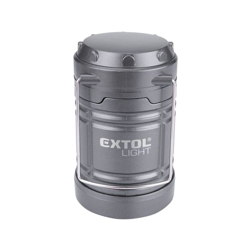 EXTOL LIGHT LUCERNA TELESKOPICKÁ LED, 75LM/PLAMEN, 43158 - PRACOVNÍ SVĚTLA - PŘENOSKY - SVÍTIDLA