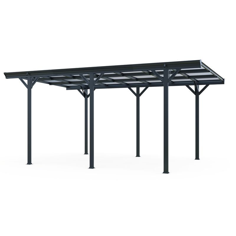RIWALL PRO RMCP 16 X 10 ANTHRACITE PŘÍSTŘEŠEK PRO AUTO ( 5 X 3 M ) - PERGOLY - DŮM A DOMÁCNOST, ELEKTRO..