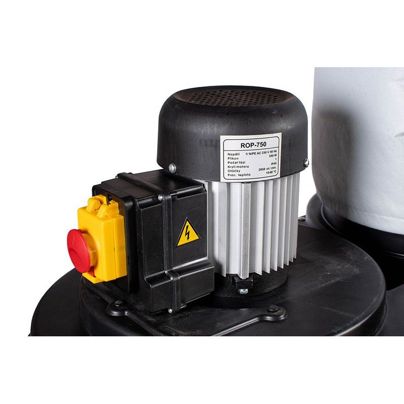 SET HOBLOVKA S PROTAHEM RHP-305 A ODSAVAČ PRACHU ROP-750 - HOBLOVKY-SROVNÁVAČKY - DŘEVOOBRÁBĚCÍ STROJE
