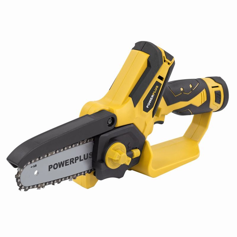 POWERPLUS POWXG1040 AKU JEDNORUČNÍ ŘETĚZOVÁ PILA 12V LI-ION 100MM 1BAT - PROŘEZÁVACÍ PILY - ZAHRADA