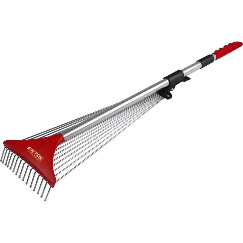 EXTOL PREMIUM HRÁBĚ NASTAVITELNÉ S TELESKOPICKOU NÁSADOU, DÉLKA 80-158CM, ŠÍŘKA 18-59CM, 8875000 - HRÁBĚ - ZAHRADA