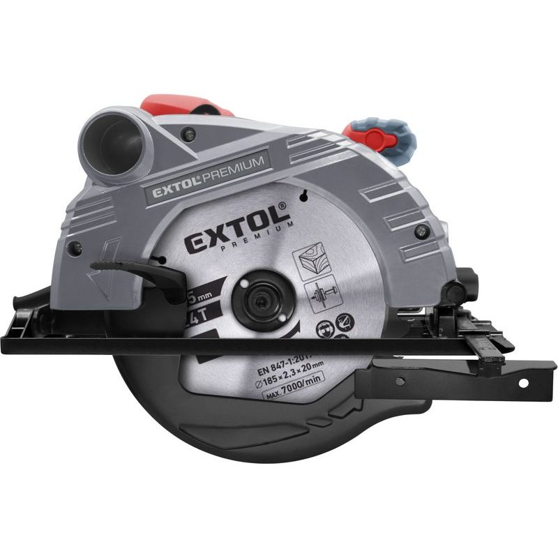 EXTOL PREMIUM PILA KOTOUČOVÁ, 185MM, 1400W, 8893006 - PRŮMĚR KOTOUČE 165-190 MM - ELEKTRICKÉ NÁŘADÍ