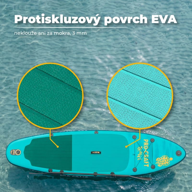 PADDLEBOARD SET PROCRAFT TRAVEL SUP320 | SUP320 PROCRAFT - DOPLŇKY A VYCHYTÁVKY - DŮM A DOMÁCNOST, ELEKTRO..