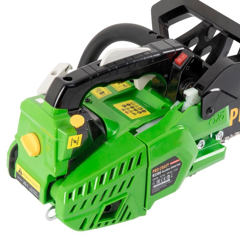 BENZÍNOVÁ ŘETĚZOVÁ PILA PROCRAFT K350S | K350S PROCRAFT - MOTOROVÉ (BENZÍNOVÉ) ŘETĚZOVÉ PILY - ZAHRADA