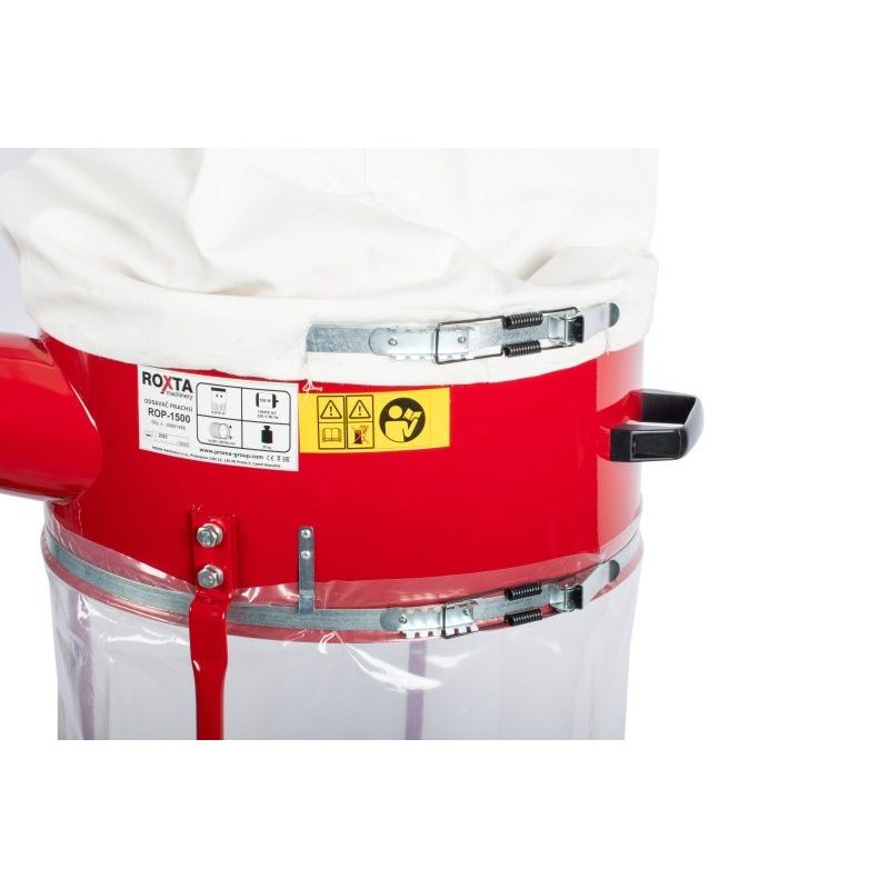 ROP-1500 - ODSAVAČ PRACHU - ODSÁVACÍ ZAŘÍZENÍ - DŘEVOOBRÁBĚCÍ STROJE