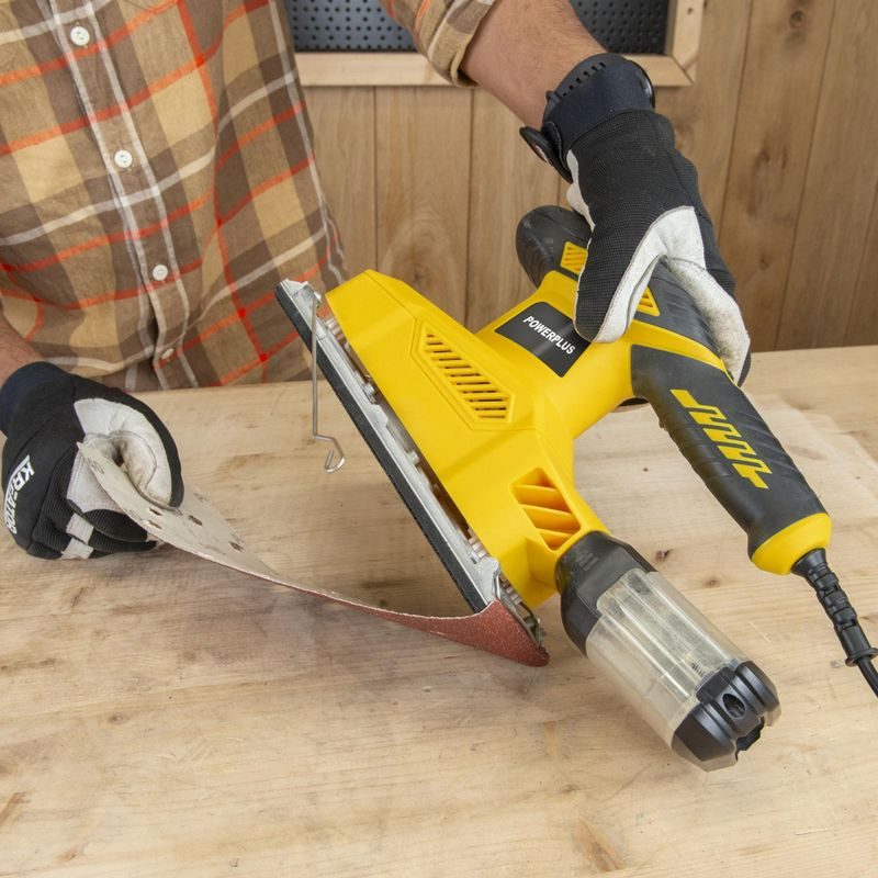 POWERPLUS POWX04410 VIBRAČNÍ BRUSKA 350 W - VIBRAČNÍ BRUSKY - ELEKTRICKÉ NÁŘADÍ